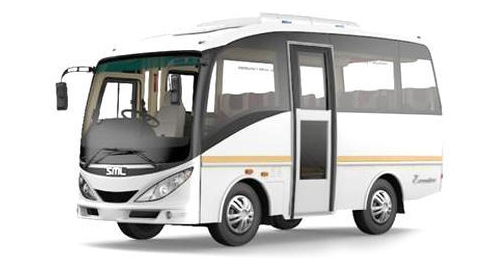 Car rental in Goa - Book SML Mini Coach – 15 Seater for self drive